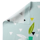 Sengetj st HappyFriday Moshi Moshi Panda garden blue Bl 2 Dele #5