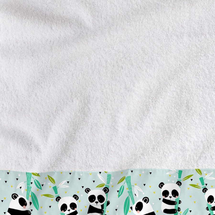 Hndkldest HappyFriday Moshi Moshi Panda Garden Blue Bl 2 Dele #16