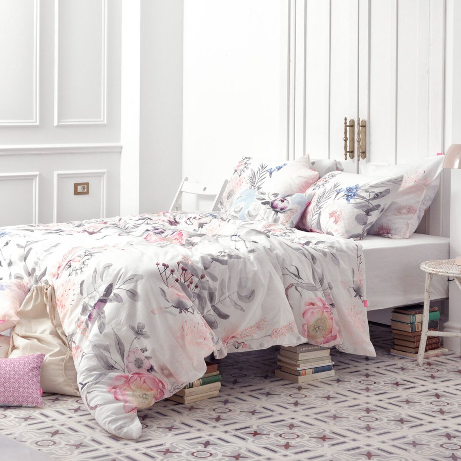 Nordisk cover HappyFriday Delicate bouquet Multifarvet 180 x 220 cm #2