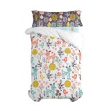 Dynebetrk st HappyFriday Moshi Moshi Woodland Multifarvet Seng 105 2 Dele #1