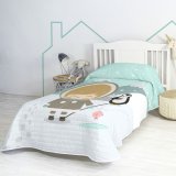 Sengetppe (vattppe) HappyFriday Happynois Multifarvet 200 x 260 cm Eskimo #3