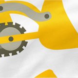 Vatteret sengetj med lynls HappyFriday Mr Fox Machinery Multifarvet 105 x 200 cm #5