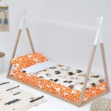 Vatteret sengetj med lynls HappyFriday Mr Fox Dogs Multifarvet 105 x 200 cm #2