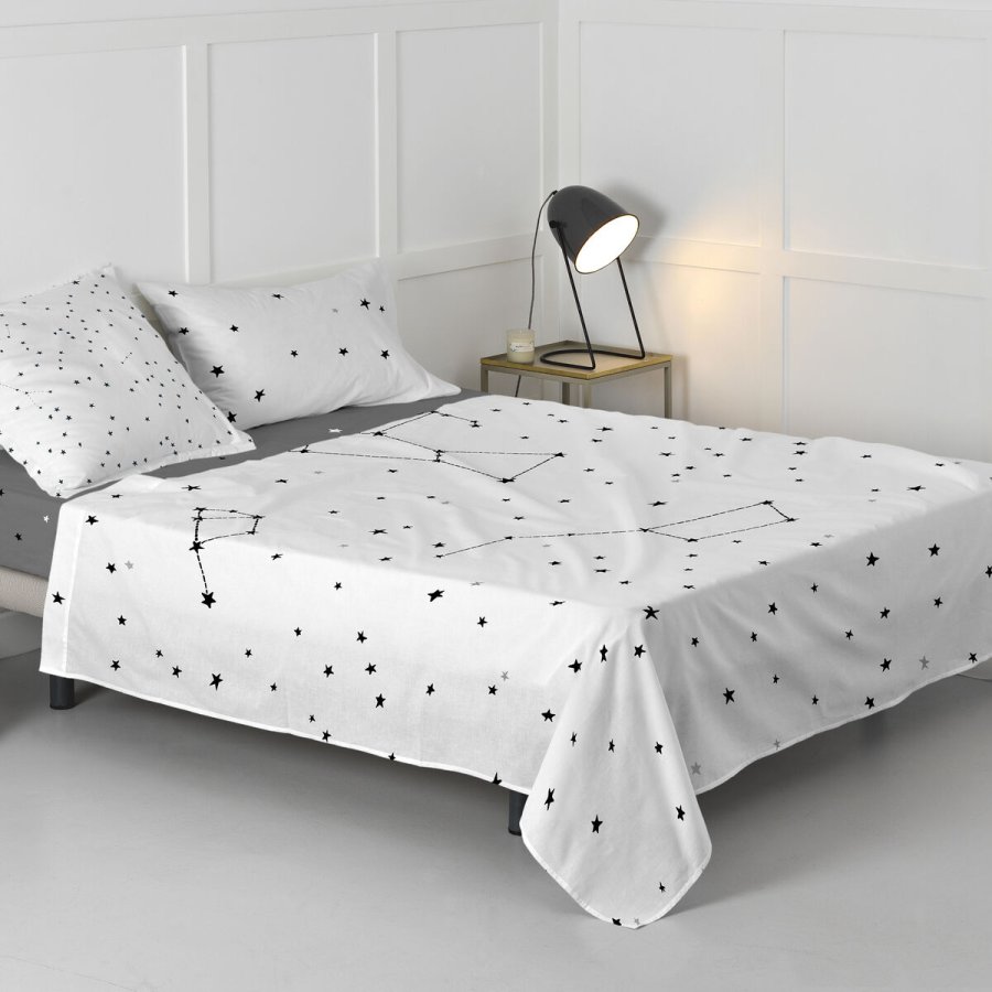 Toplagen HappyFriday Blanc Constellation Multifarvet 180 x 270 cm (Stjerner) #2