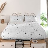 Toplagen HappyFriday Blanc Constellation Multifarvet 180 x 270 cm (Stjerner) #5