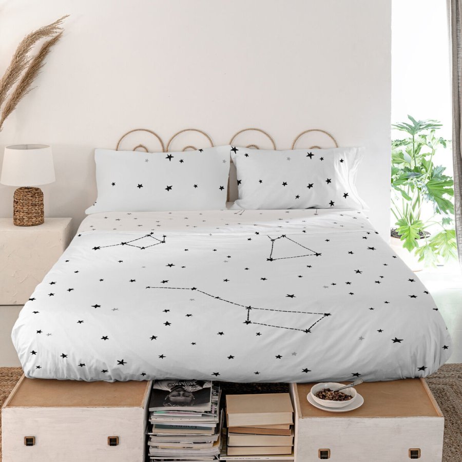 Toplagen HappyFriday Blanc Constellation Multifarvet 180 x 270 cm (Stjerner) #5