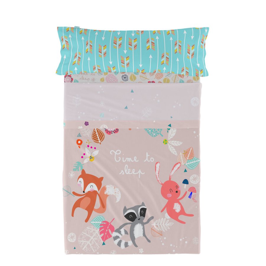Sengetj st HappyFriday Moshi Moshi Fantasy Multifarvet Seng 105 2 Dele #1
