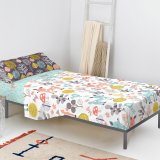 Sengetj st HappyFriday Moshi Moshi Woodland Multifarvet Seng 105 2 Dele #7