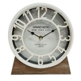 Namizna ura Versa Hvid Tr MDF (20 x 20 x 6 cm) ( 20 cm) #5