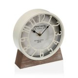 Namizna ura Versa Hvid Tr MDF (20 x 20 x 6 cm) ( 20 cm) #1