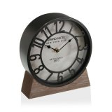Namizna ura Versa Sort Tr MDF (20 x 20 x 6 cm) ( 20 cm) #1