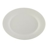 Flad Plade Versa Hvid Porceln Plastik 27 x 27 cm #1