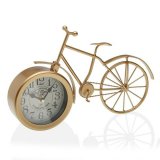 Namizna ura Bicicle Versa VS-18190895 Gylden Metal (6 x 20 x 33 cm) (6 x 20 x 33 cm) #1