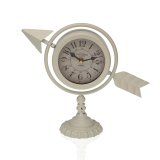 Namizna ura Versa Hvid Komplet pil Metal (23 x 16 x 8 cm) #1