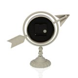 Namizna ura Versa Hvid Komplet pil Metal (23 x 16 x 8 cm) #5