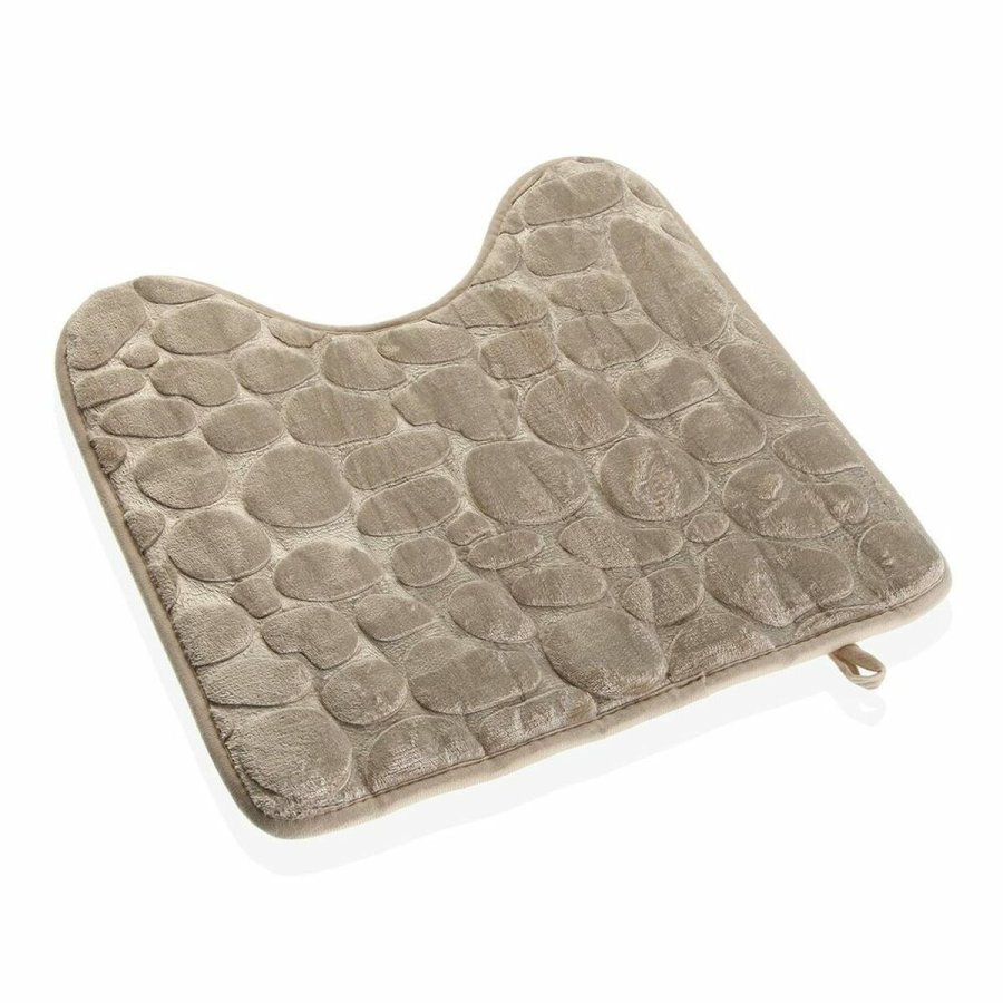 Bademtte Versa Beige Polyester (45 x 45 cm) #1