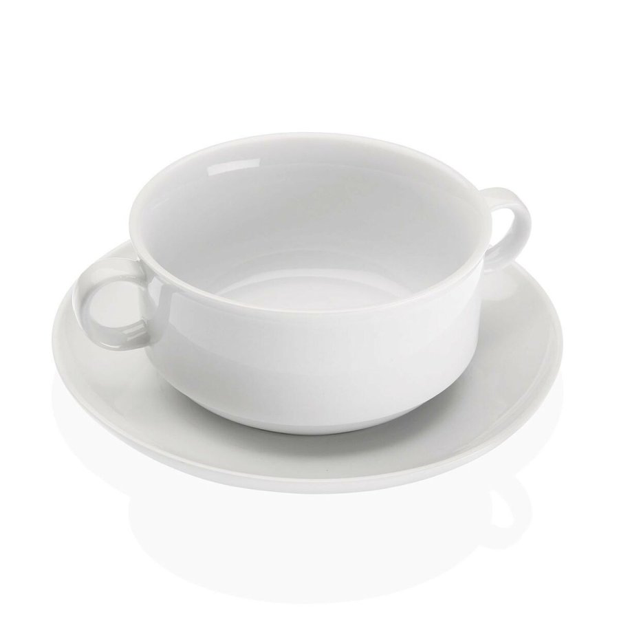Skle til suppe Versa Hvid 17 x 6 x 12,3 cm #1