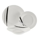 Spisestel Versa Porceln Minimalistisk 12 Dele #1