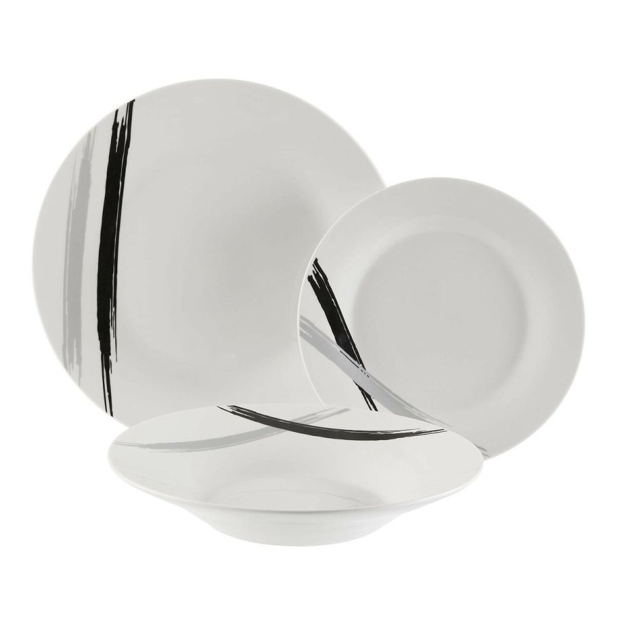 Spisestel Versa Porceln Minimalistisk 12 Dele #1