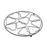 Dkkeserviet Versa Hjerter Metal Stl (20 x 1 x 20 cm) #1