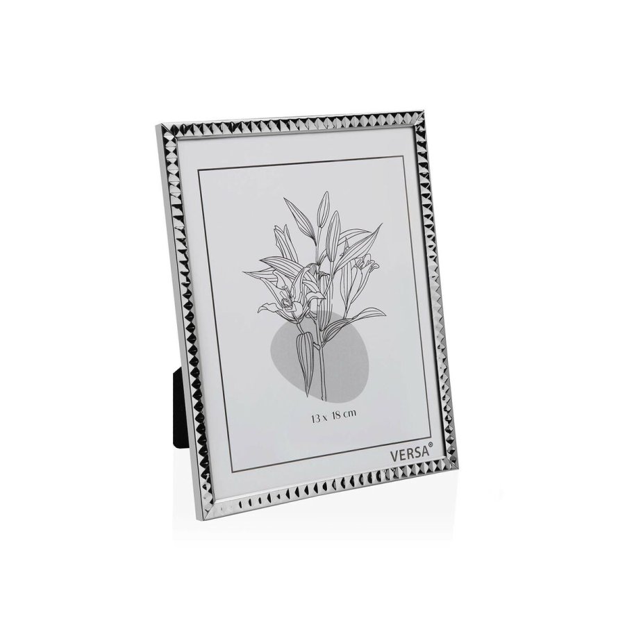 Fotoramme Versa Slvfarvet Metal Minimalistisk 1 x 18,5 x 13,5 cm #1