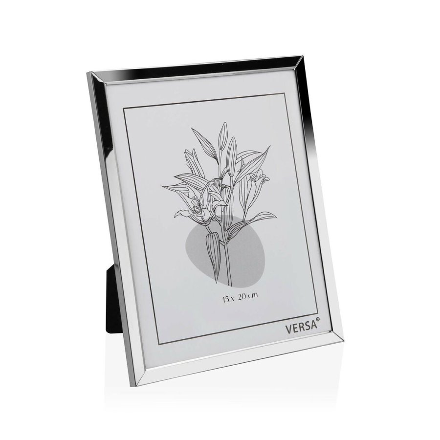 Fotoramme Versa Slvfarvet Metal Minimalistisk 1 x 20,5 x 15,5 cm #1