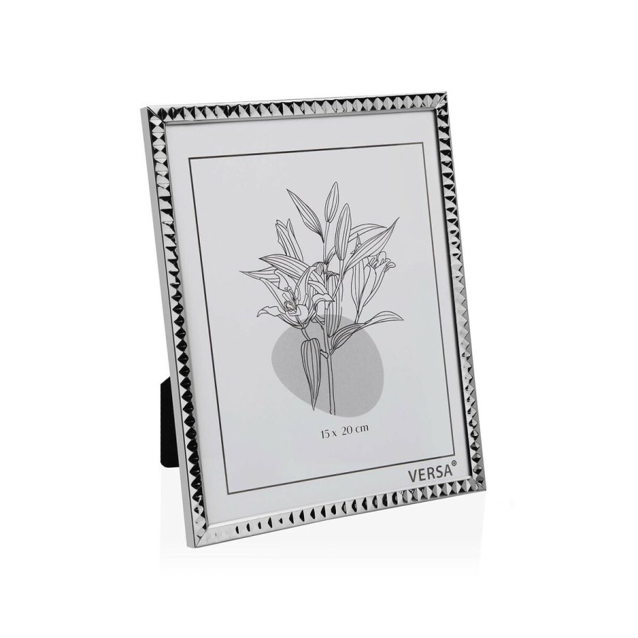 Fotoramme Versa Slvfarvet Metal Minimalistisk 1 x 20,5 x 15,5 cm #1