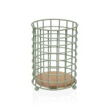Bestikholder Versa Grn Tr Gummitr Stl Jern 12,5 x 17,5 x 12,5 cm #1