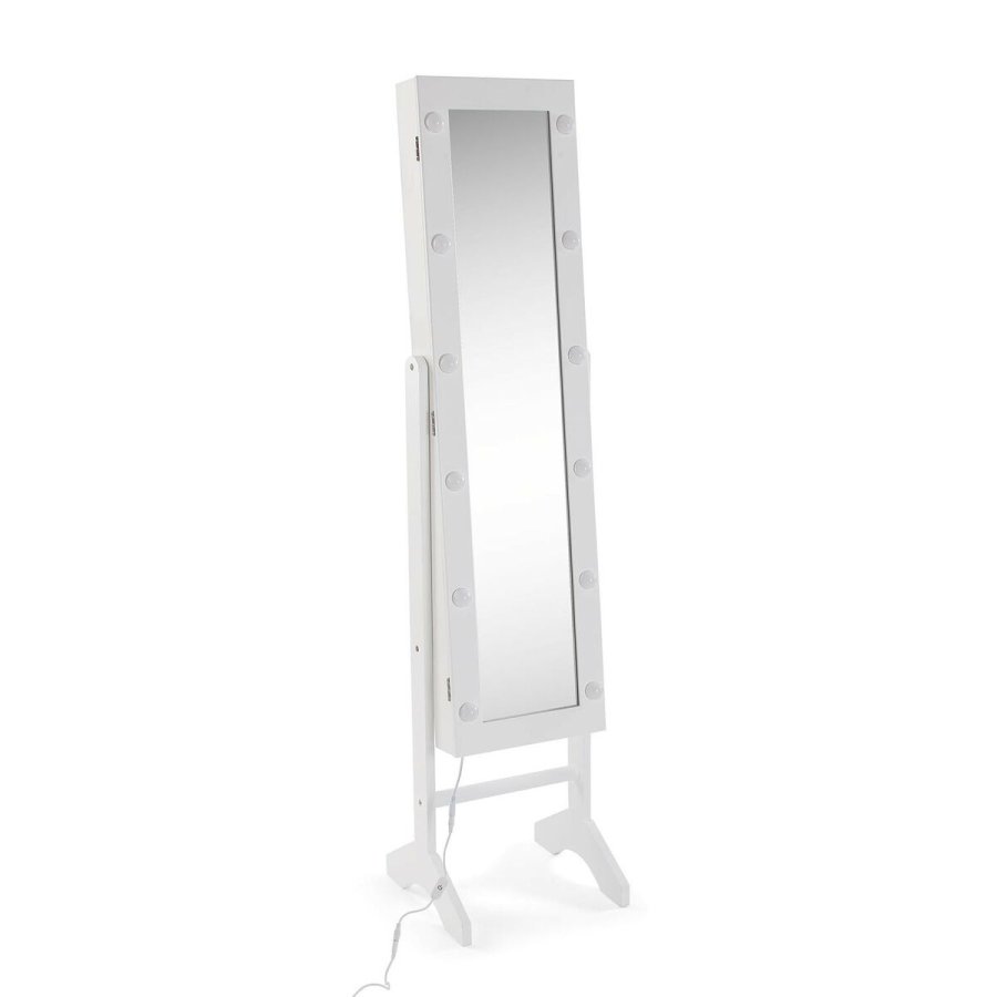 Vgspejl Versa Hvid Spejl Tr MDF 35 x 153 x 35,2 cm Smykkestativ #1