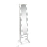 Vgspejl Versa Hvid Spejl Tr MDF 35 x 153 x 35,2 cm Smykkestativ #5
