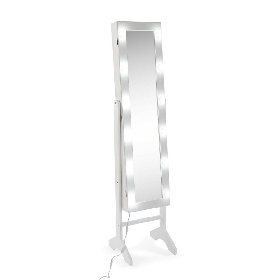 Vgspejl Versa Hvid Spejl Tr MDF 35 x 153 x 35,2 cm Smykkestativ #5