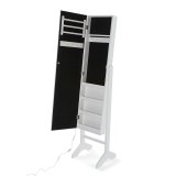 Vgspejl Versa Hvid Spejl Tr MDF 35 x 153 x 35,2 cm Smykkestativ #9