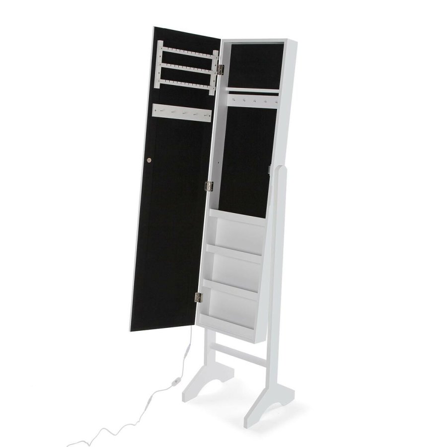 Vgspejl Versa Hvid Spejl Tr MDF 35 x 153 x 35,2 cm Smykkestativ #9