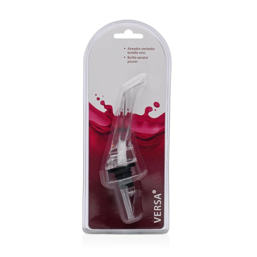 2-i-1 Vinprop med sknke- og dekanteringsprop Versa Plastik #4