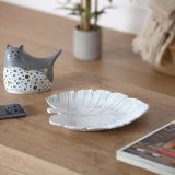 Borddekoration Versa Hvid Tr MDF 17 x 3 x 28 cm Ark #2