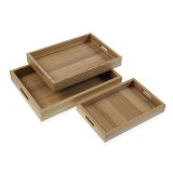 Bakkest Versa Tr MDF 30 x 5,5 x 40 cm (3 Dele) #1
