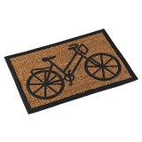Drmtte Versa Cykel Sort Kokosnd Fiber 40 x 2 x 60 cm #1