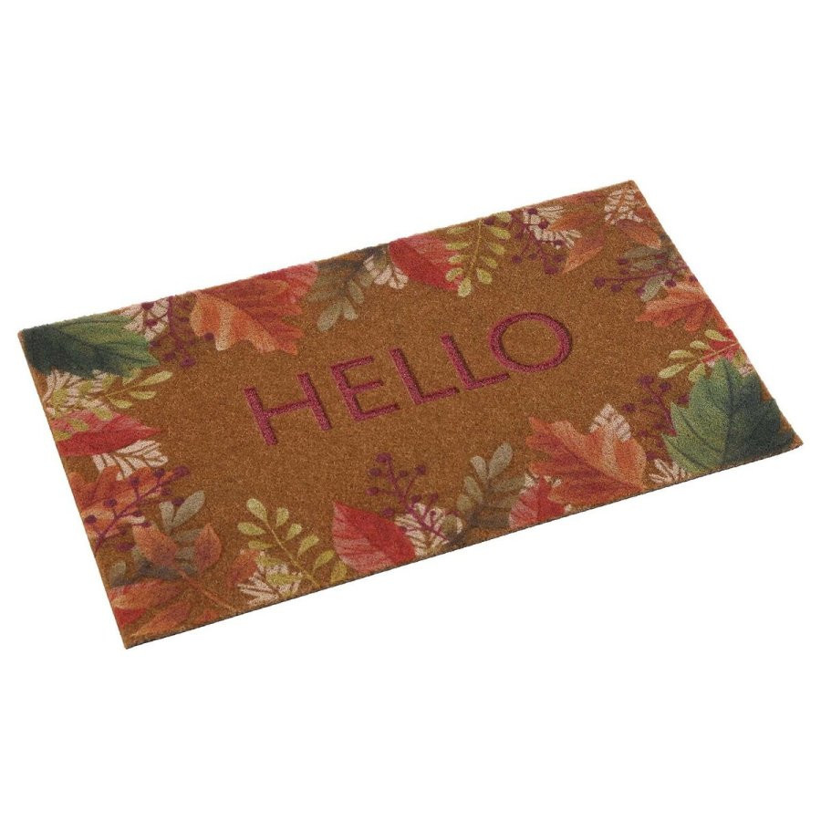 Drmtte Versa Hello Floral Termoplastisk Kokosnd Fiber 40 x 2 x 70 cm #1