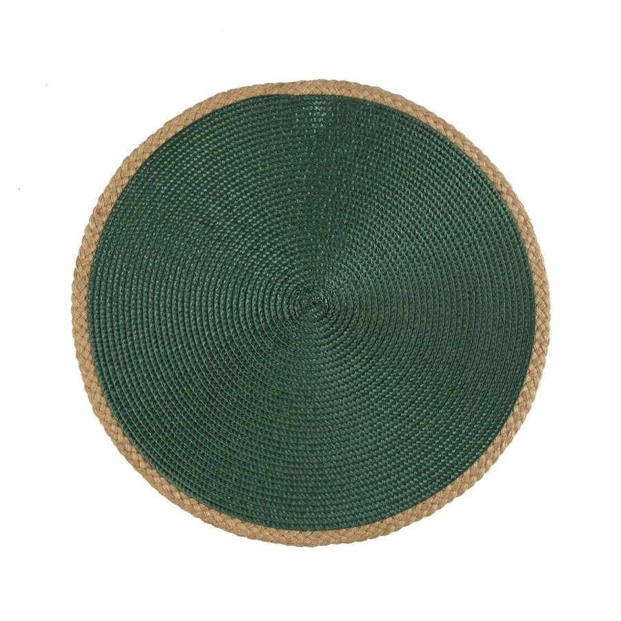 Dkkeserviet Versa Grn Jute polypropylen Vand-hyciant 38 x 38 cm #4