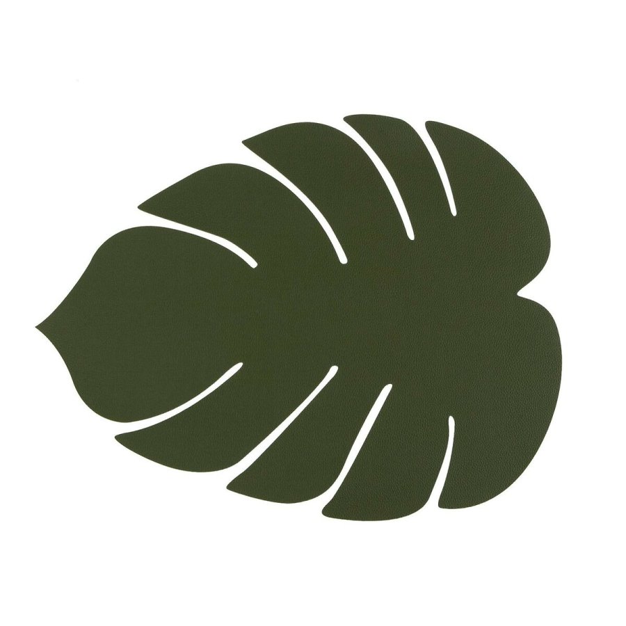 Dkkeserviet Versa Blad af en plante Grn 35 x 44,5 cm #1