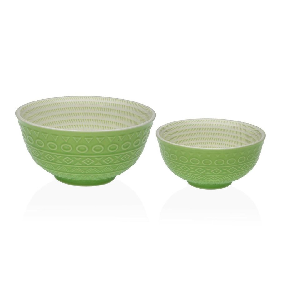 Snackskl Versa Grn Keramik Porceln 12,3 x 5,8 x 12,3 cm #4