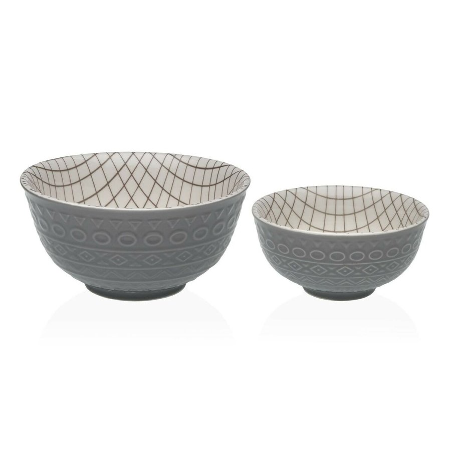 Snackskl Versa Gr Keramik Porceln 16 x 7,7 x 16 cm #4