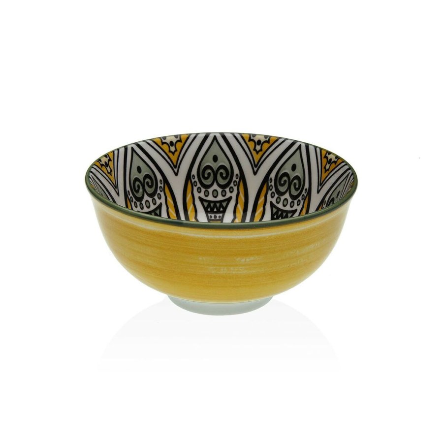 Snackskl Versa Gul Keramik Porceln 11,5 x 6 x 11,5 xm #1
