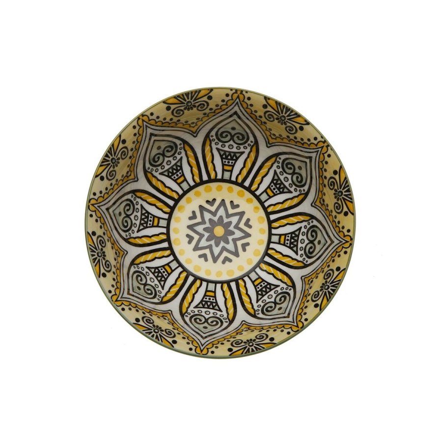 Snackskl Versa Gul Keramik Porceln 15,5 x 7 x 15,5 cm #3