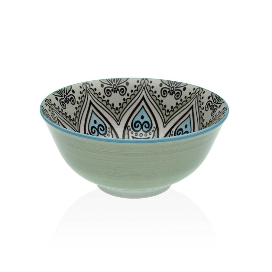 Snackskl Versa Grn Keramik Porceln 15,5 x 7 x 15,5 cm #1
