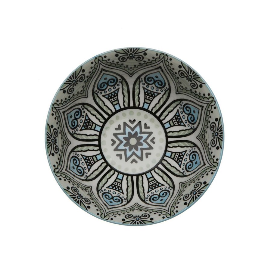 Snackskl Versa Grn Keramik Porceln 15,5 x 7 x 15,5 cm #3