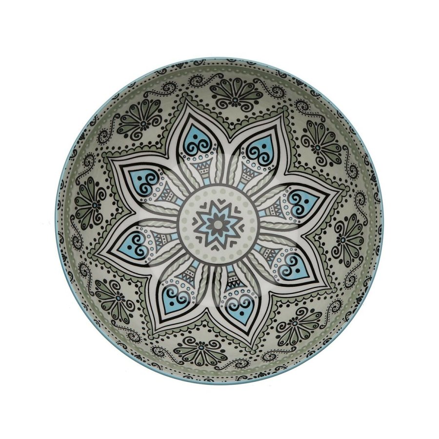 Salatskl Versa Grn Keramik Porceln 22,5 x 9 x 22,5 cm #3