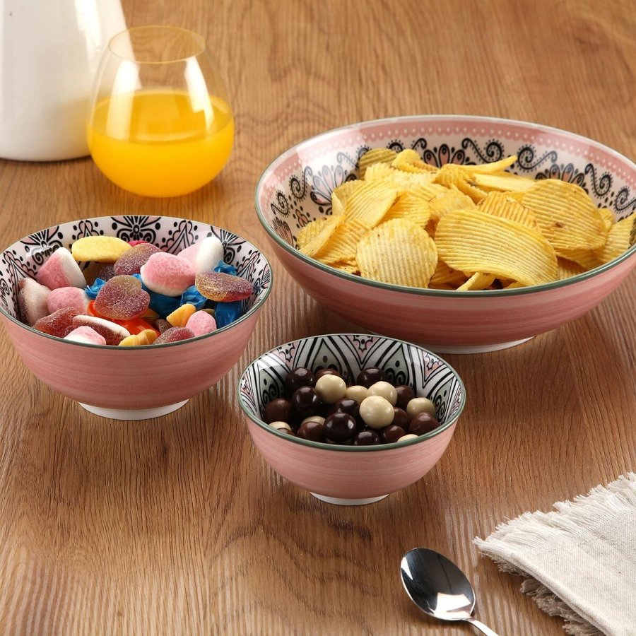 Snackskl Versa Pink Keramik Porceln 11,5 x 6 x 11,5 xm #5