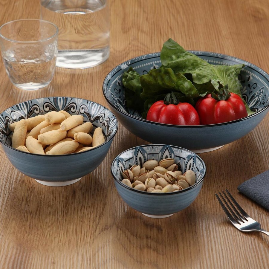 Snackskl Versa Bl Keramik Porceln 15,5 x 7 x 15,5 cm #5