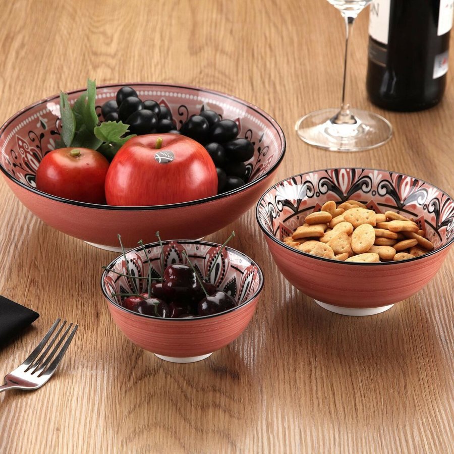 Salatskl Versa Rd Keramik Porceln 22,5 x 9 x 22,5 cm #5